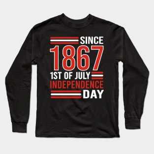 happy canada day independence 2020 Long Sleeve T-Shirt